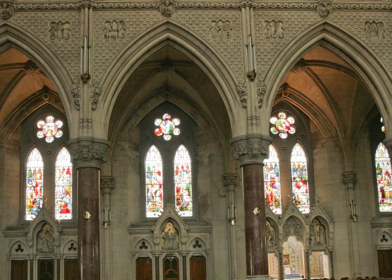 Windows in St. Colman's Cathedral, Cobh.jpg